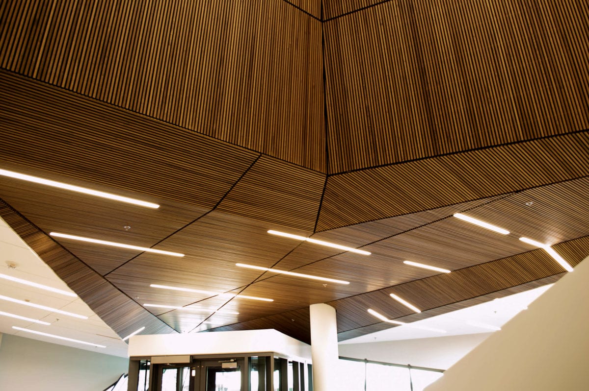 Rulon International Inc Wood Ceilings Acoustical Wall Systems