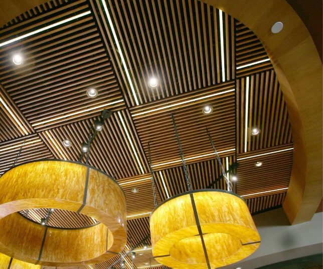 Wood Ceilings Acoustical Wall Systems
