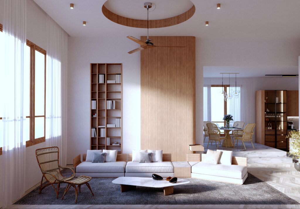 modern wooden ceiling design