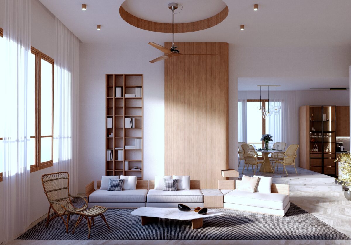 modern wood ceiling